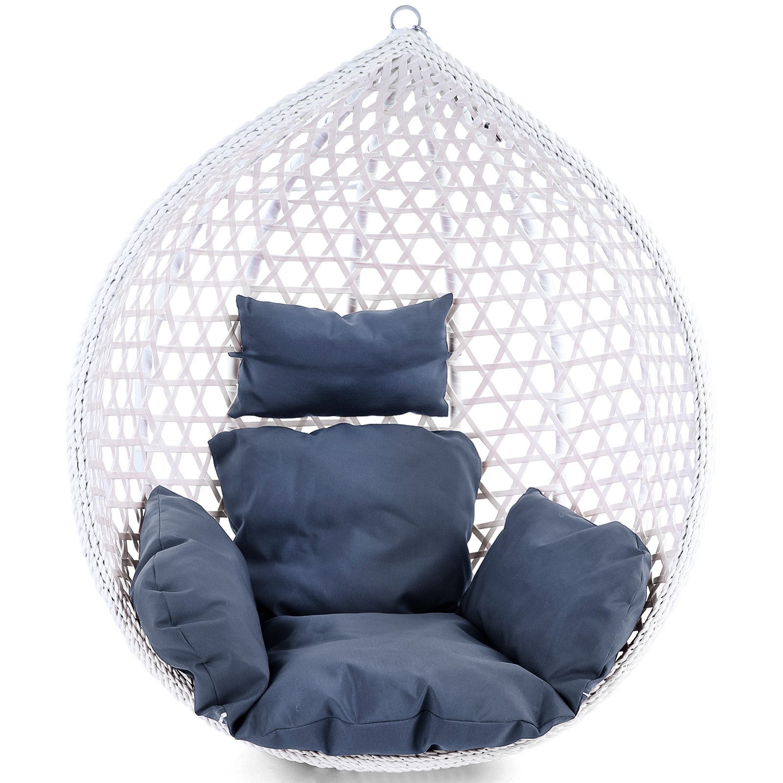 RAMROXX Hängestuhl Kissen für Hängesessel Korb inkl. Rückenteil 2-teilig Du günstig online kaufen