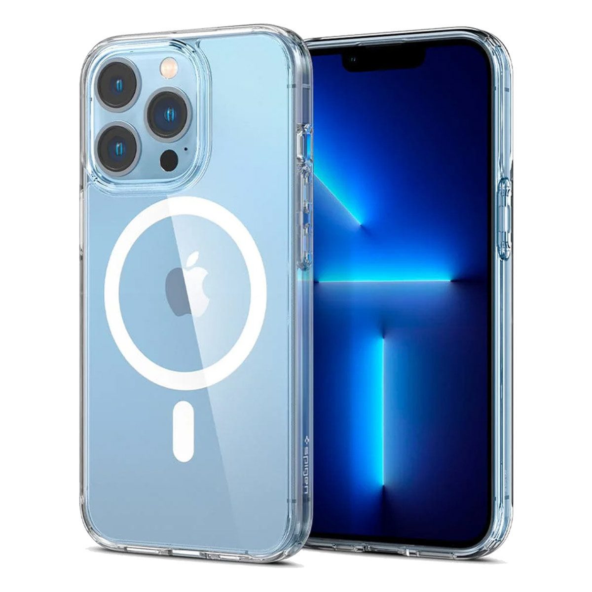 Spigen Backcover Spigen Ultra Hybrid Backcover MagSafe Apple iPhone 13 Pro - White