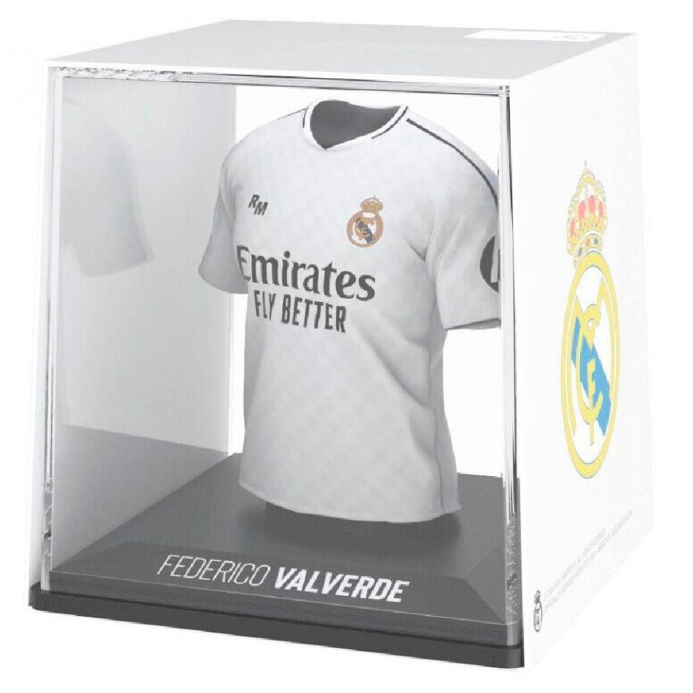 BanboToys Actionfigur Real Madrid Valverde Mini T-Shirt Vitrine