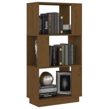 furnicato Bücherregal Bücherregal/Raumteiler Honigbraun 51x25x101cm Massivholz Kiefer
