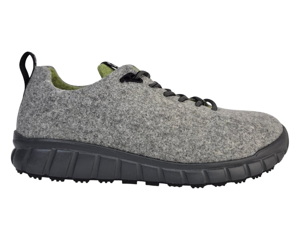 Ganter Evo Damen graphit kiwi Schnürschuh