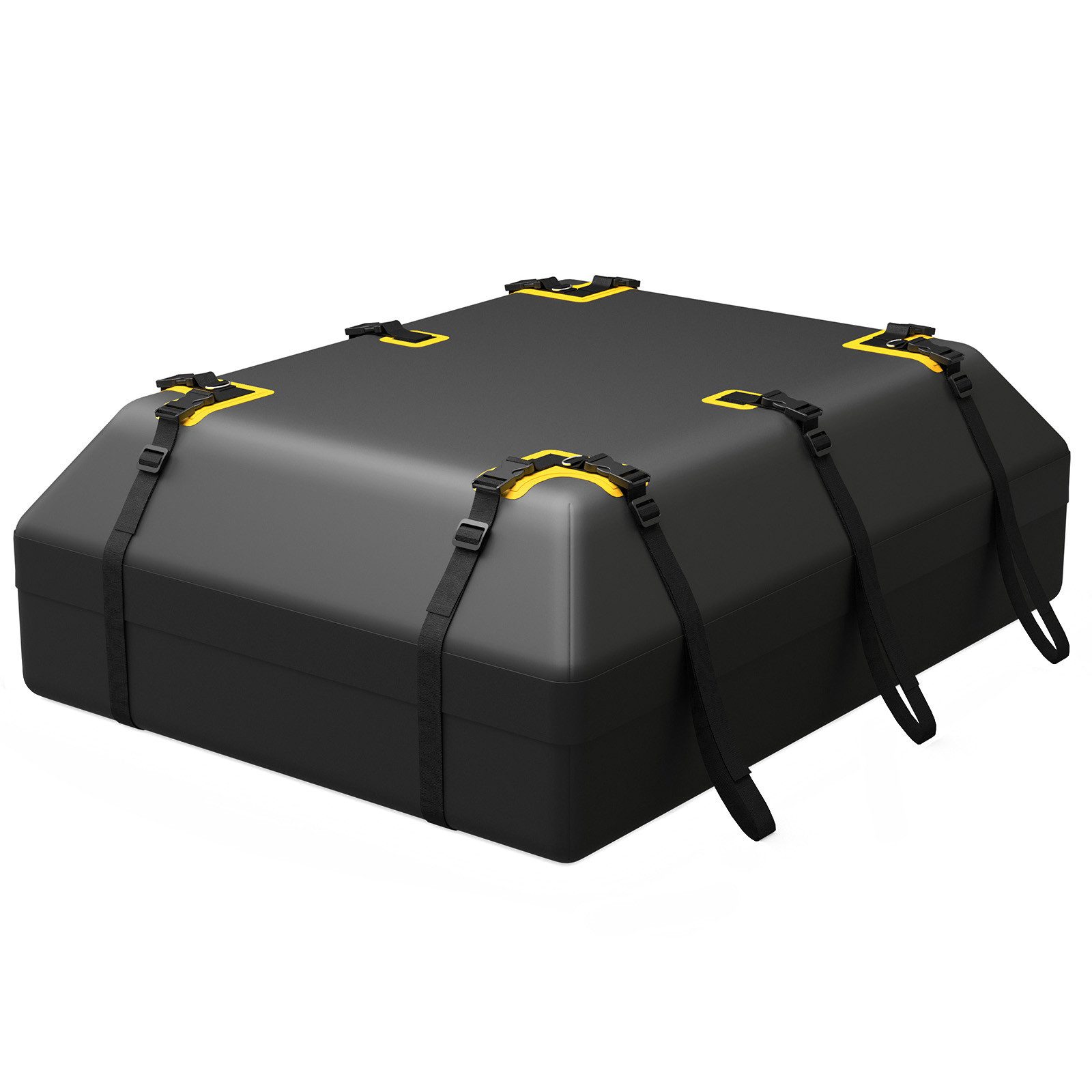 COSTWAY Dachbox Universelle, 600L faltbare Gepäckbox