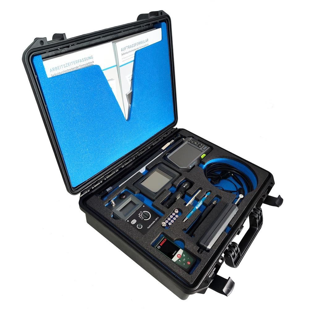 Luftentfeuchter ALLEGRA Messkoffer 3 + HD 500 Endoskopkamera und Thermografiekamera