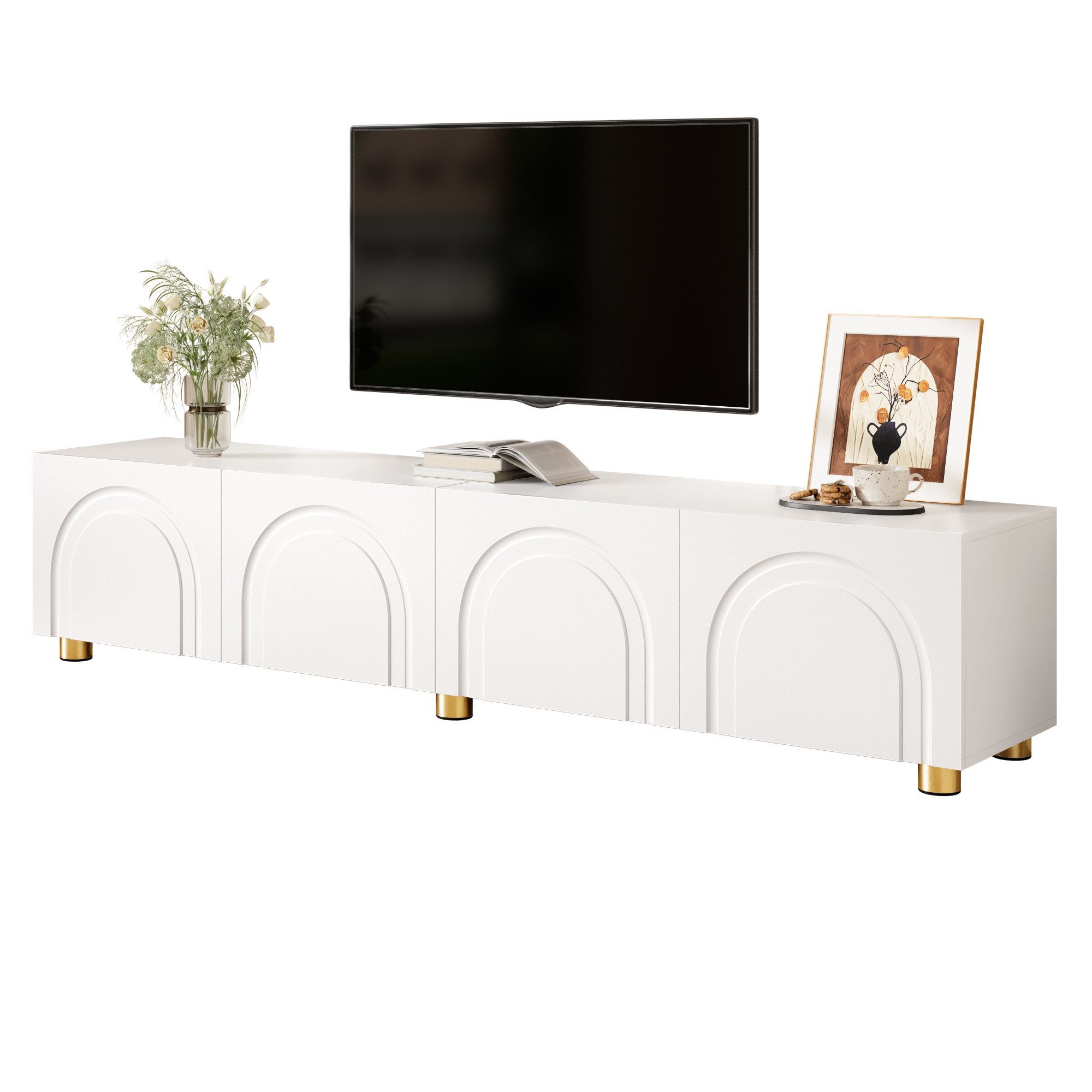 Fine Life Pro TV-Schrank Lowboard / TV‑Schrank / TV‑Lowboard für Wohnzimmer