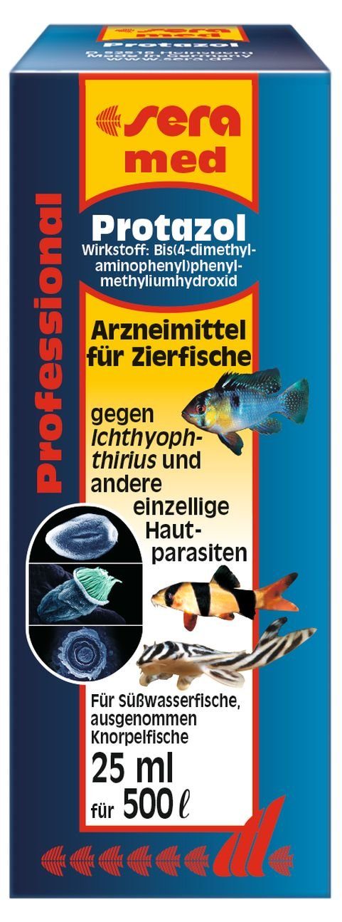 Sera Aquarium-Wassertest sera Protazol 25 ml