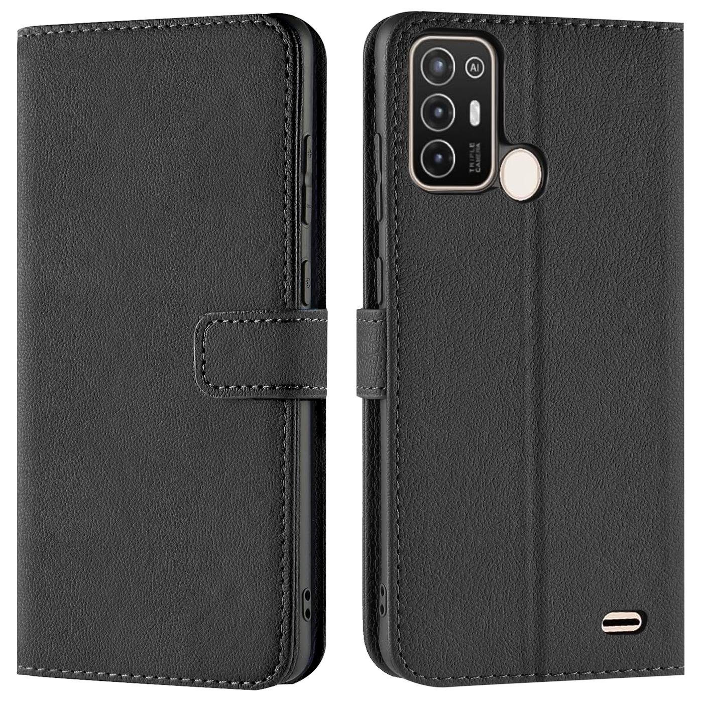 CoolGadget Handyhülle Book Case Handy Tasche für ZTE Blade A52 6,52 Zoll, Hülle Klapphülle Flip Cover für ZTE Blade A52 Schutzhülle stoßfest