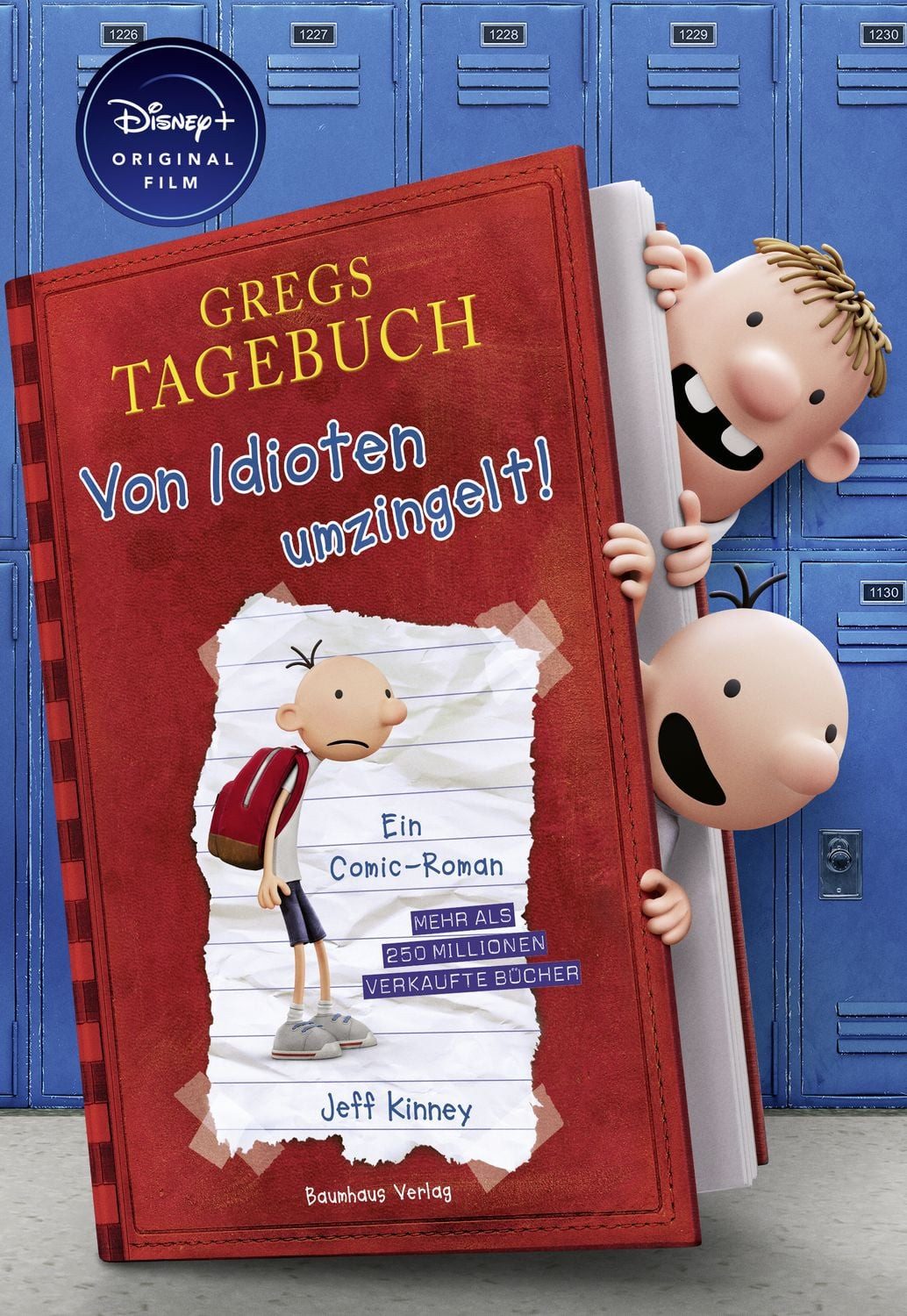 Gregs Tagebuch - Von Idioten umzingelt! (Disney+ Sonderausgabe) / Jeff Kinney
