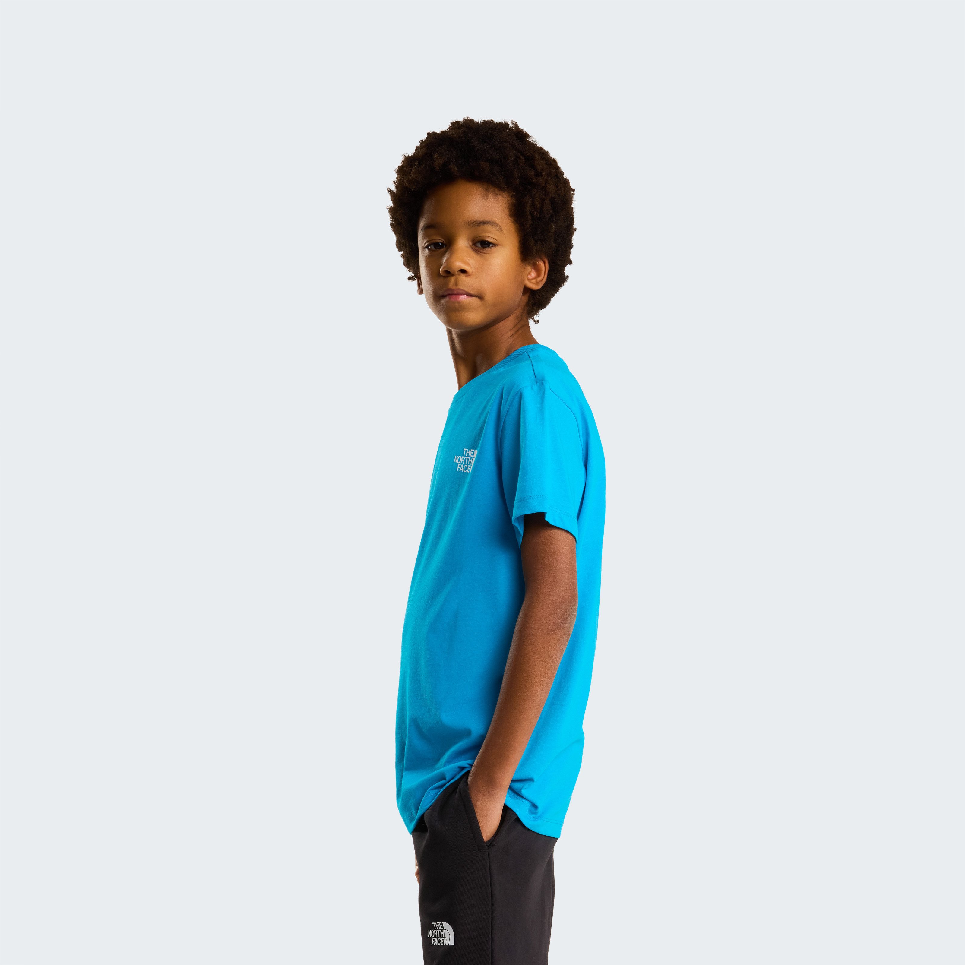 The North Face T-Shirt TEEN BOX NSE REGULAR SS TEE für Jugendliche, sportlicher Stil, Kurzarm, Rundhalsausschnitt