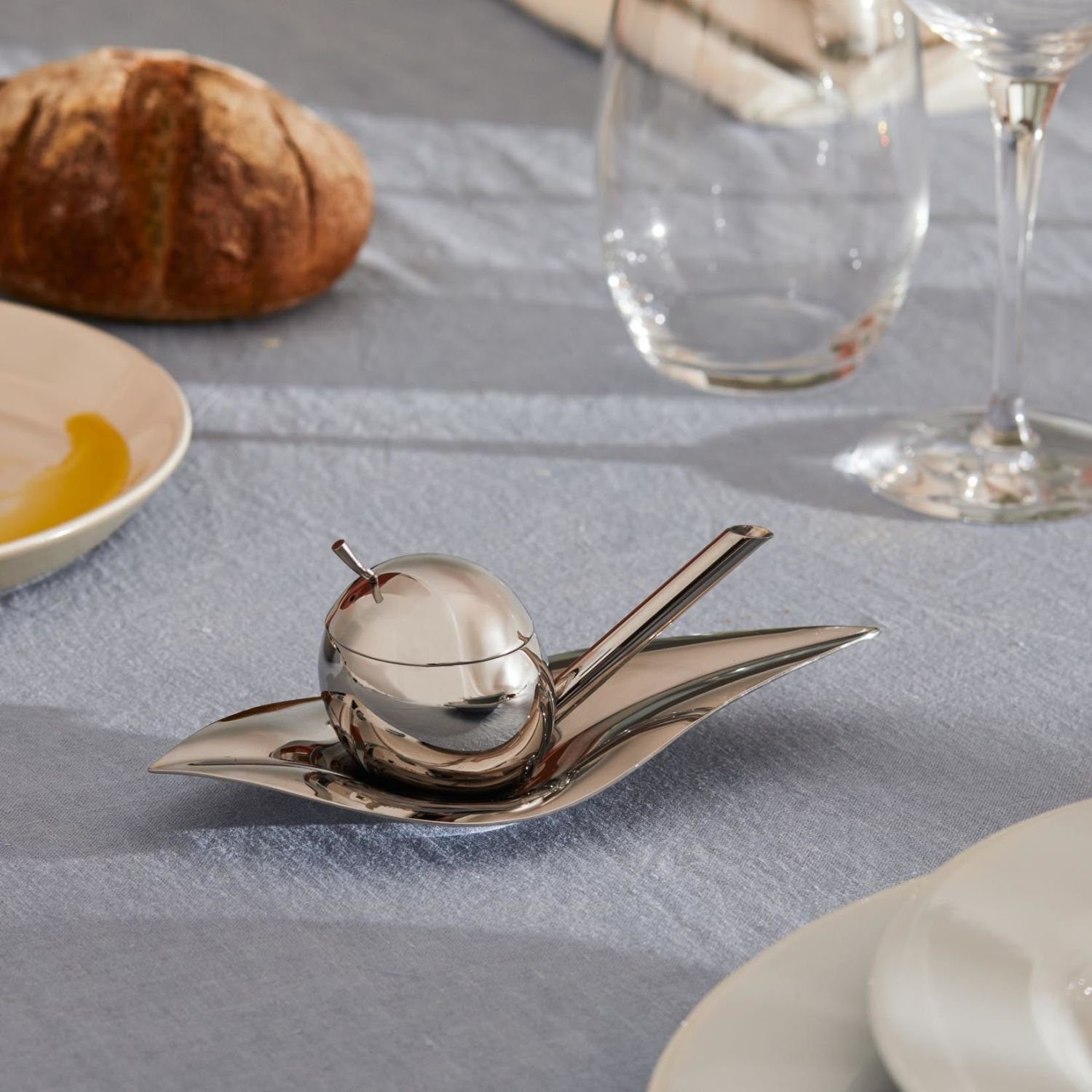 Alessi Ölkaraffe Olivenölkoster Taste Huile