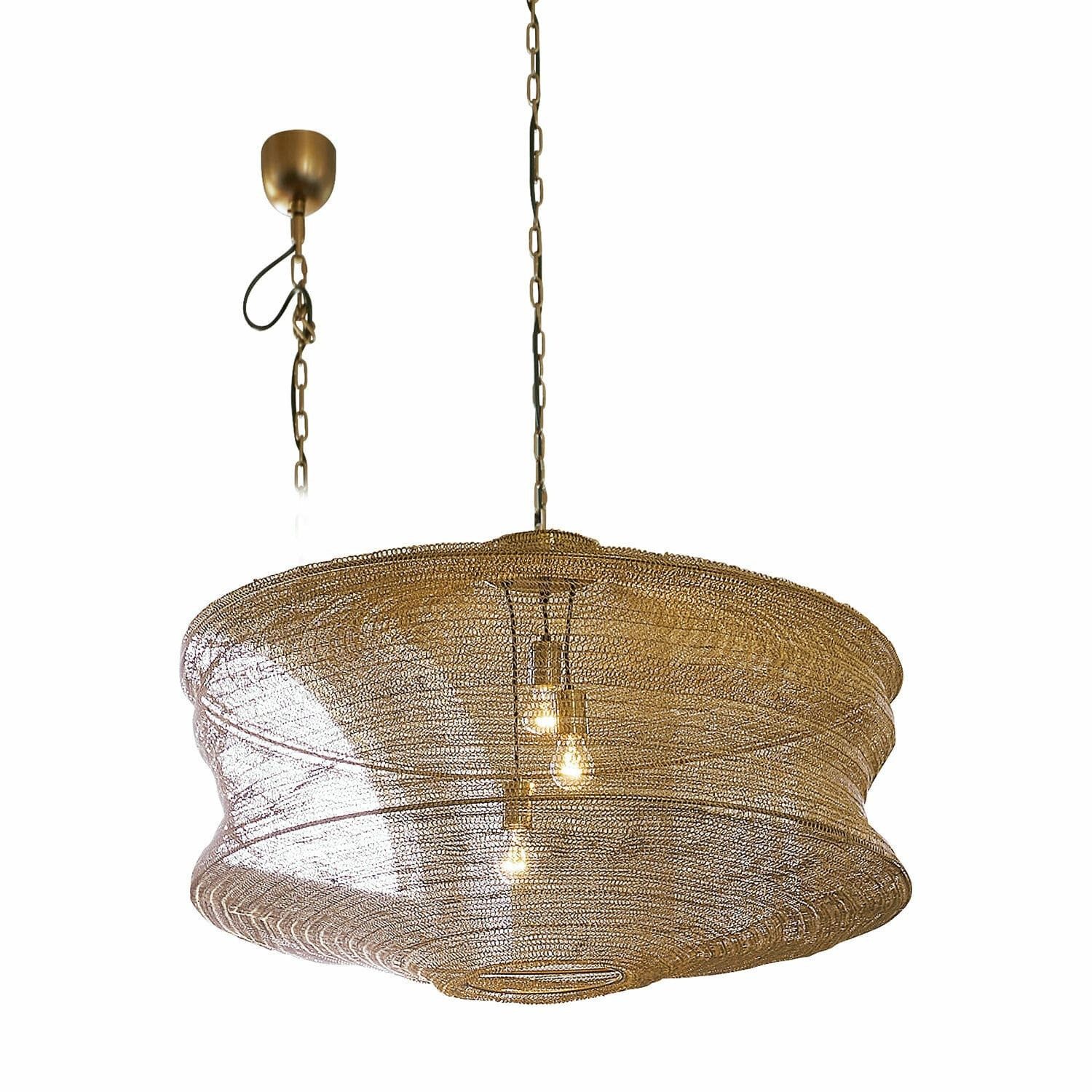 Hängeleuchten Hängelampe Valerique gold