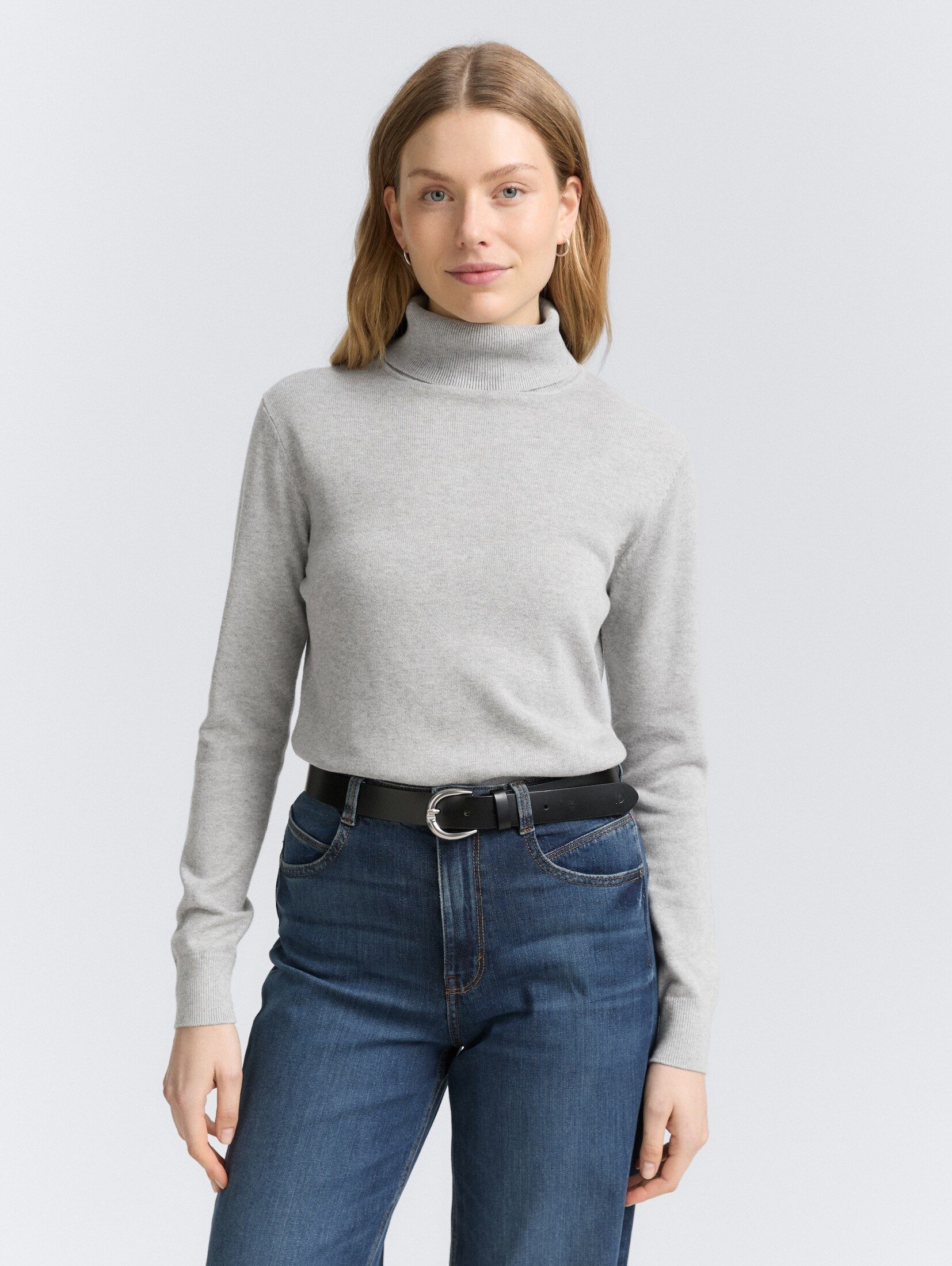 TOM TAILOR Strickpullover Basic Rollkragenpullover Basic günstig online kaufen