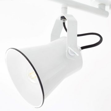 LED-Leuchtmittel Brilliant Deckenleuchte Croft Spotrohr Weiß max. 4 x 18W E27 ohne