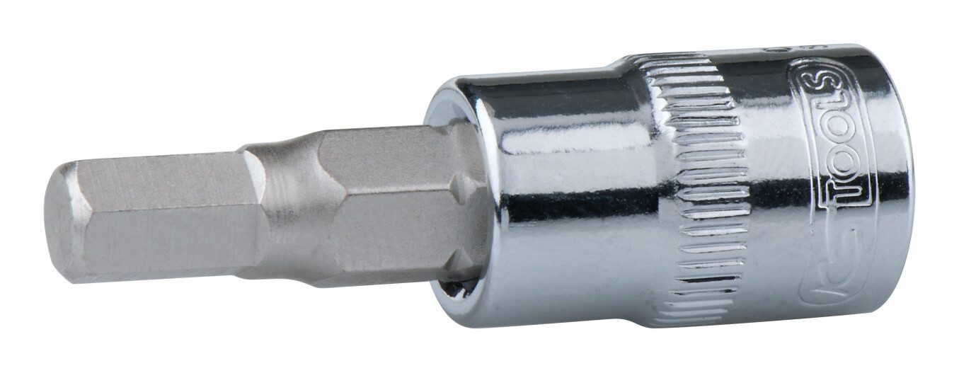 KS Tools Stecknuss – 1/2 Zoll, Innensechskant 19mm, Kraft-Bit Für Anspruchsvolle Arbeiten