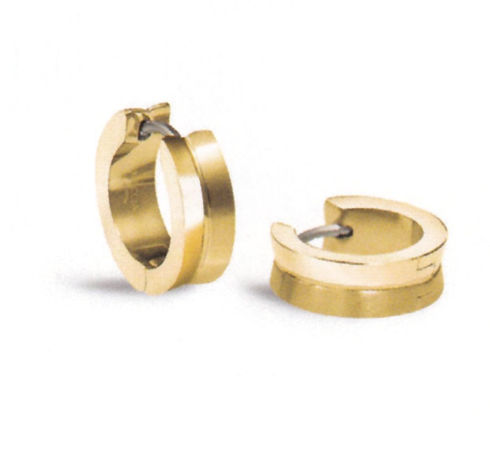 Paar Ohrstecker Boccia Titanium Creolen 0511-05