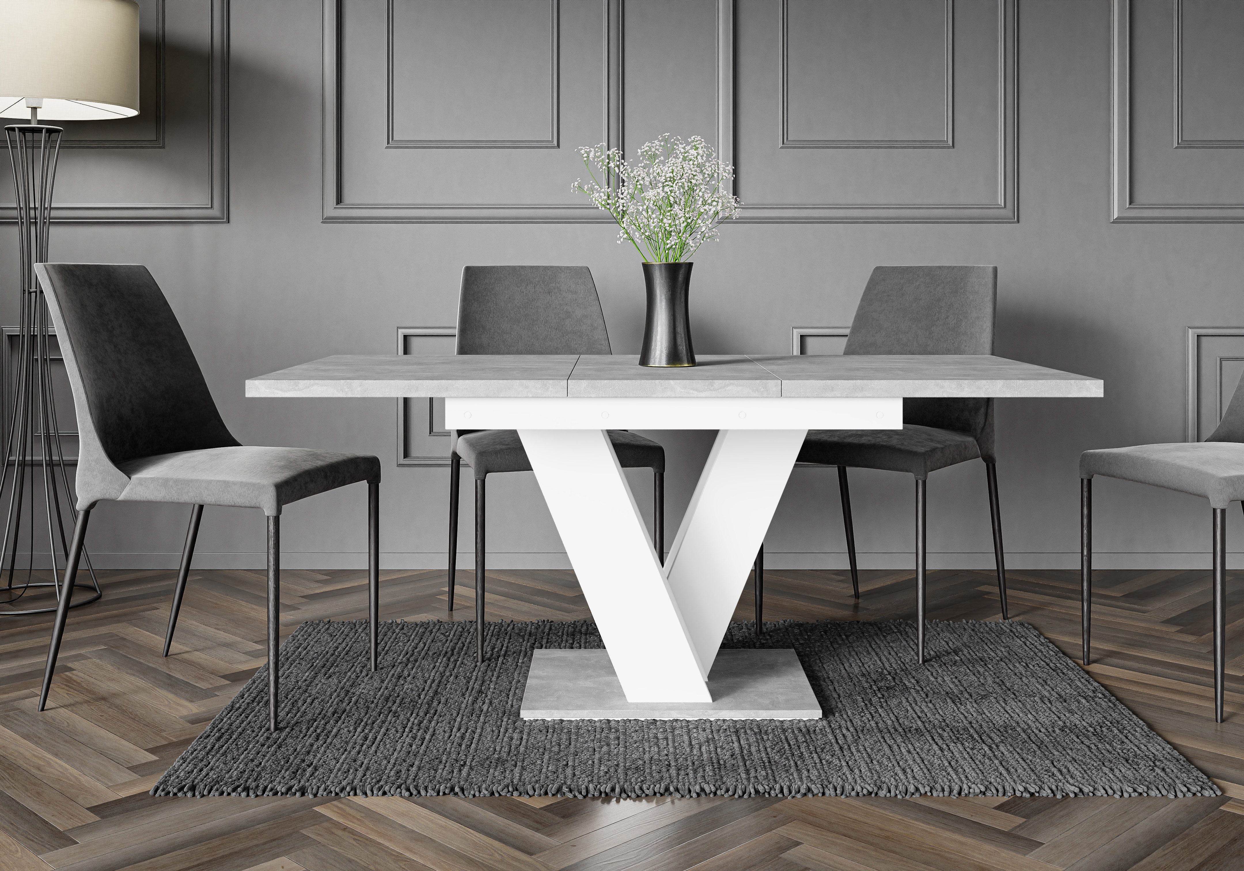 ALTDECOR Esstisch ASIV (Esstisch ausziehbar, Esszimmertische, günstig online kaufen