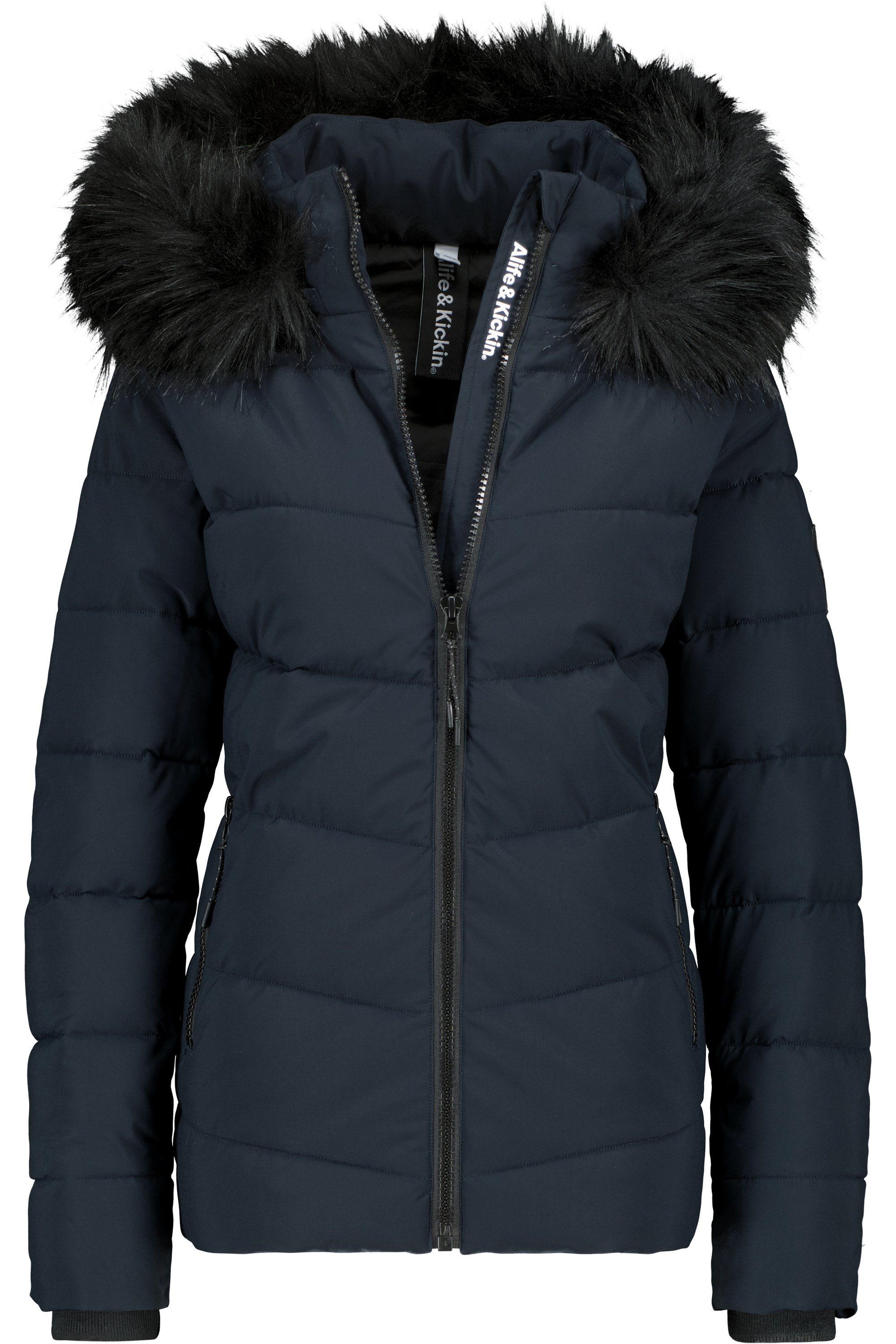 & A Puffer AdelaAK Damen Kickin Winterjacke Alife Jacket Winterjacke marine Steppjacke,