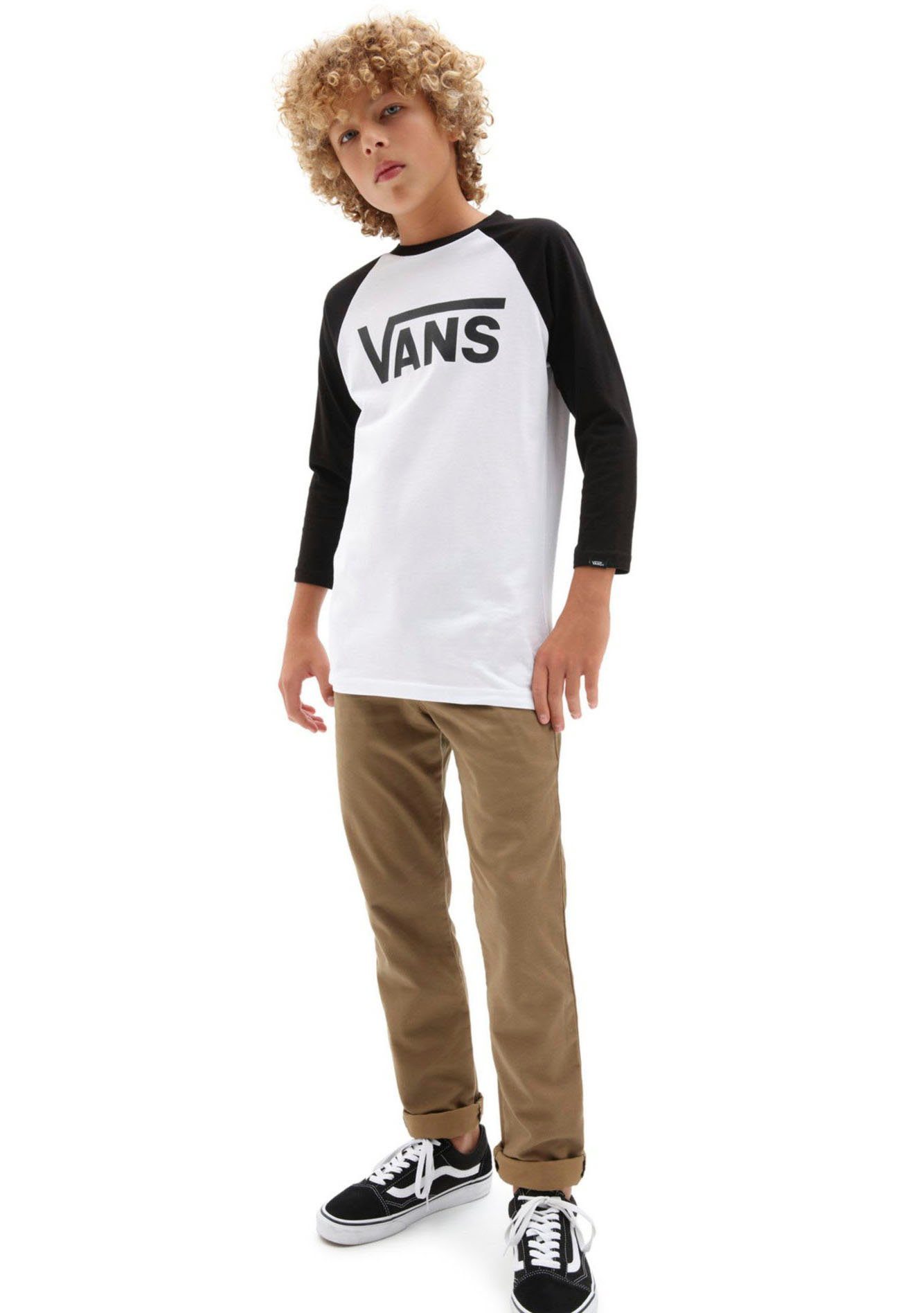 3/4-Arm-Shirt Vans BOYS RAGLAN CLASSIC