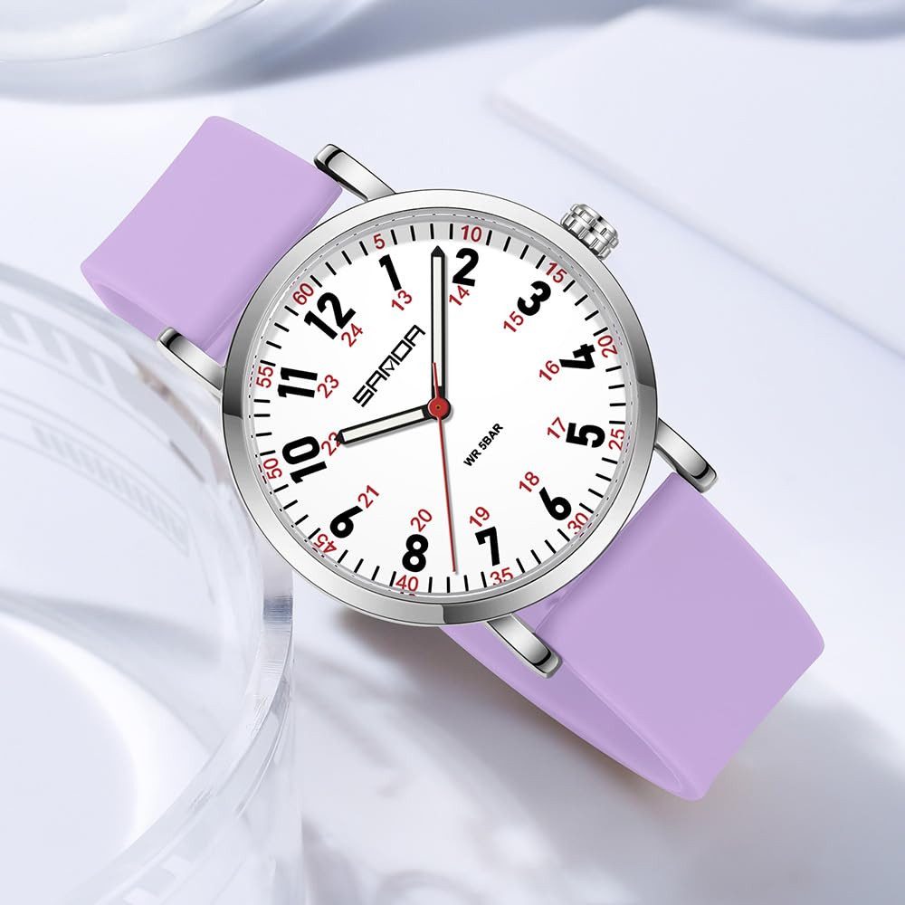 RWEUOQ Quarzuhr Analoge Quarzuhr für Damen, günstig online kaufen