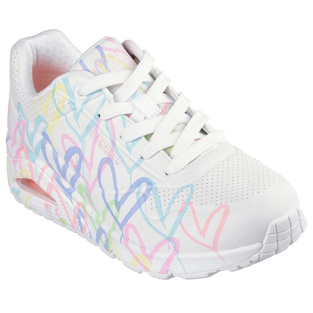 Skechers Skechers – Street Uno Spread the Love – Weiß/Multicolor Schnürschu günstig online kaufen