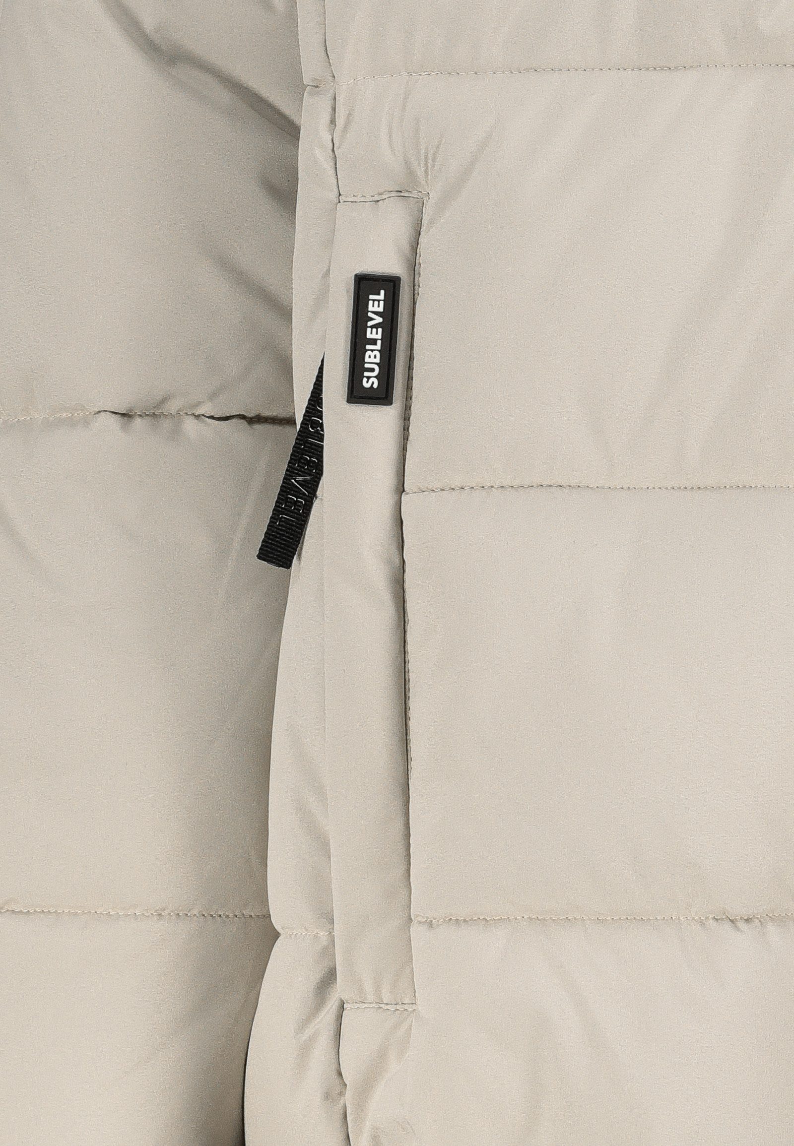 SUBLEVEL Steppjacke Damen mit Kapuze gefütterte Winter Jacke – Bild 5 von 5