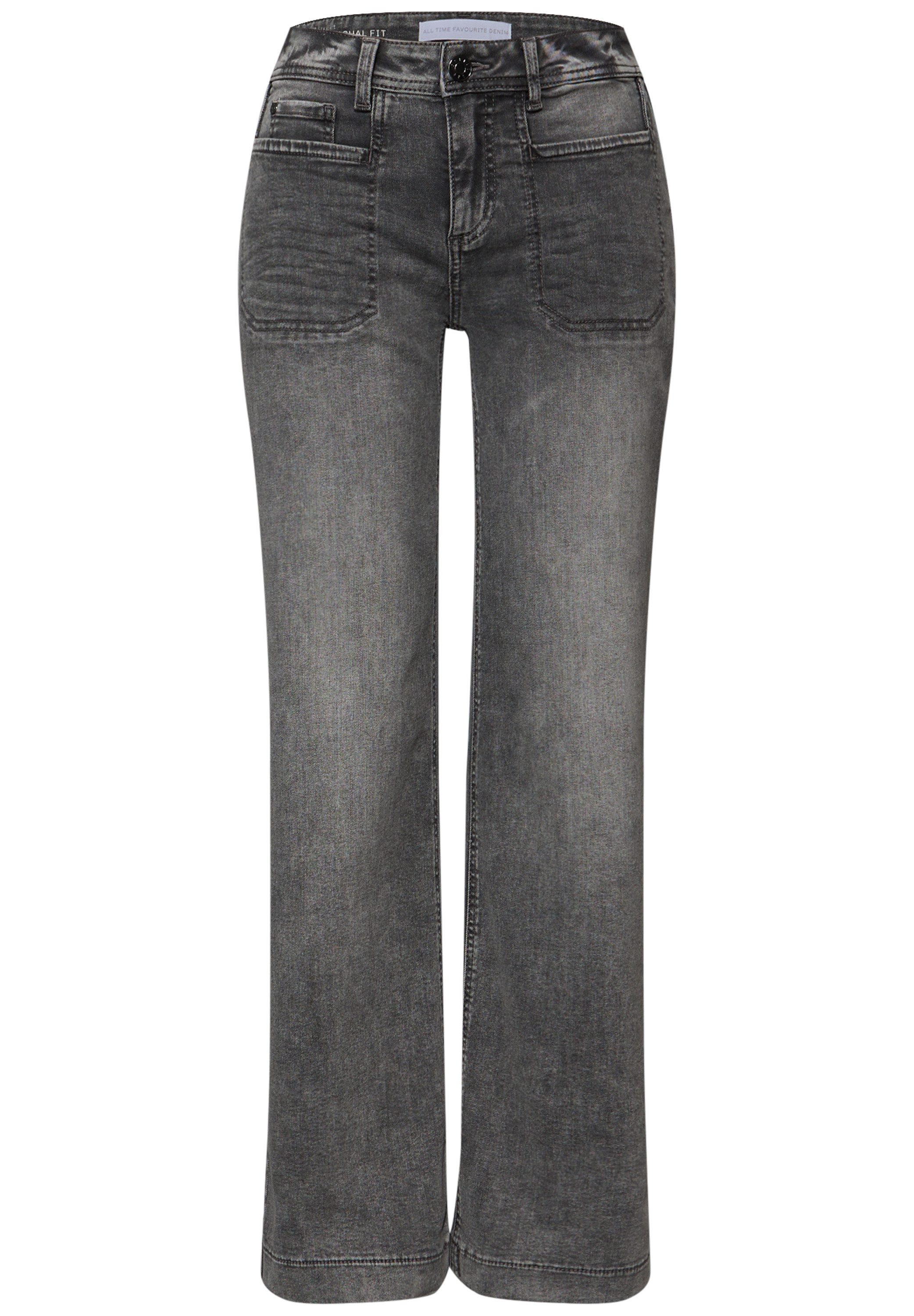 STREET ONE Weite Jeans im Five-Pocket Style