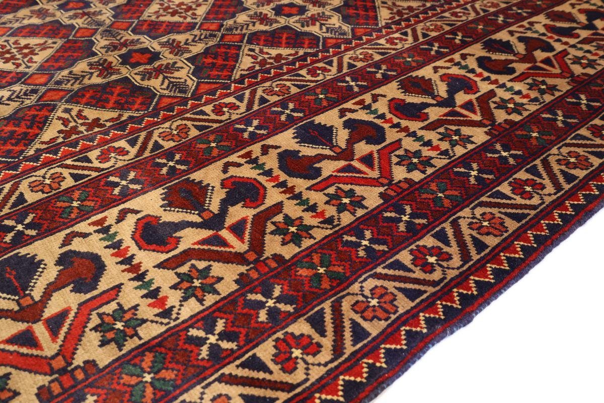 Orientteppich Afghan Samargand 200x284 Nain Höhe: 6 Orientteppich, mm rechteckig, Handgeknüpfter Trading