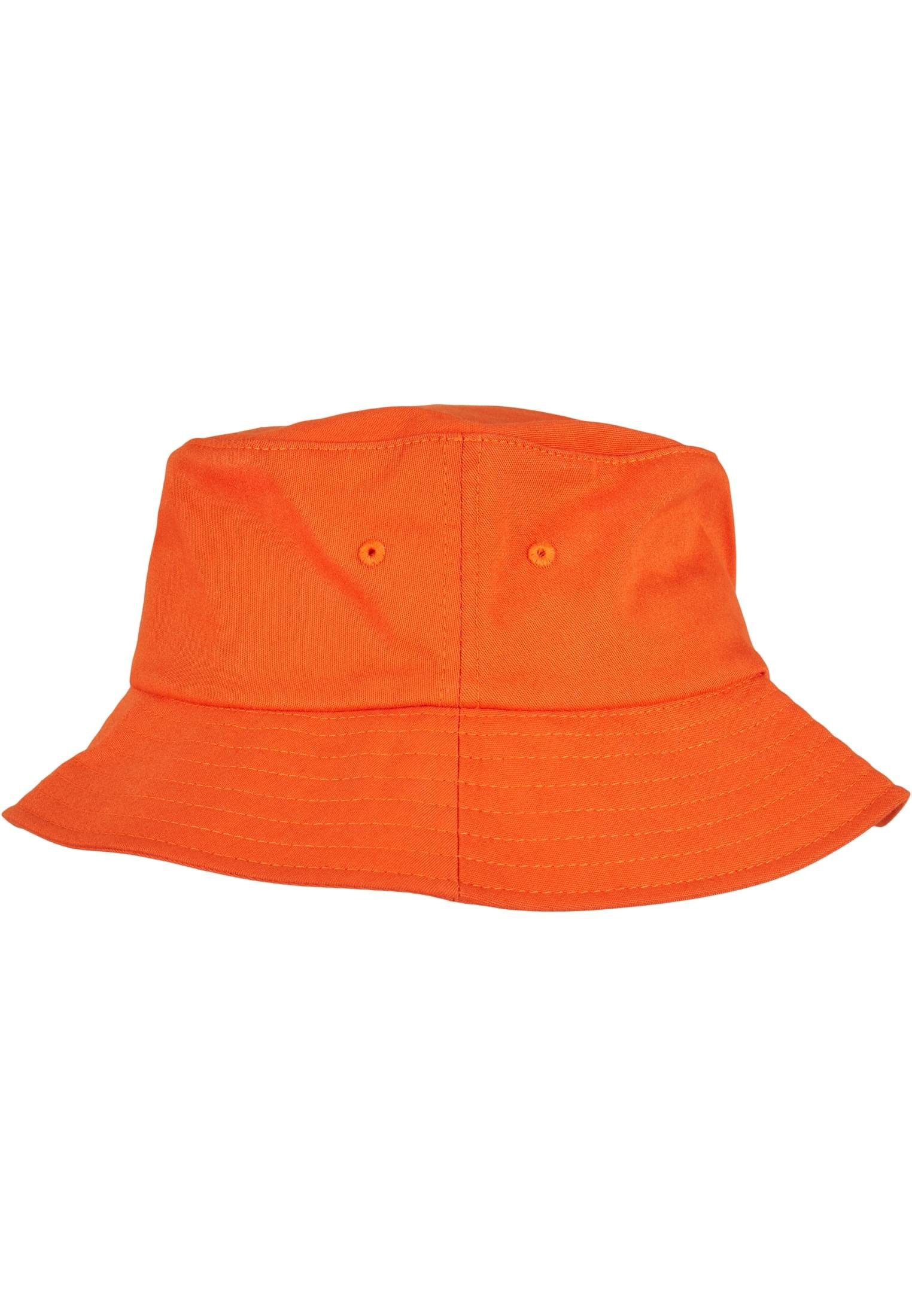 Flexfit Hat Accessoires Twill Flexfit Cotton orange Flex Bucket Cap