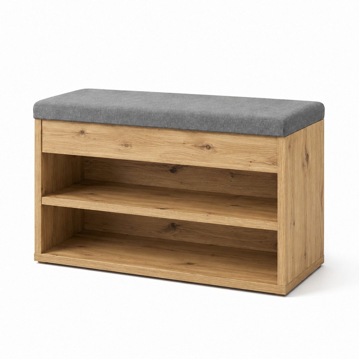 OTTO home Schuhbank Schuchschrank 60, Schuhregal, Schuhtruhe, Schuhkommode, Sitzbank, Inkl. bequemem Sitzkissen mit Stauraum darunter