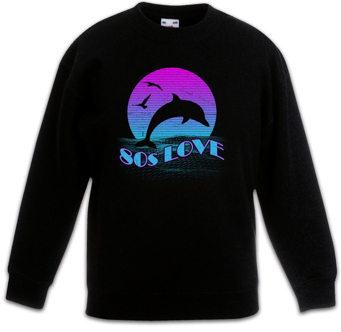 Sweatshirt 80s Love Kinderpullover Synthesizer Electro Techno LFO Musik Music DJ