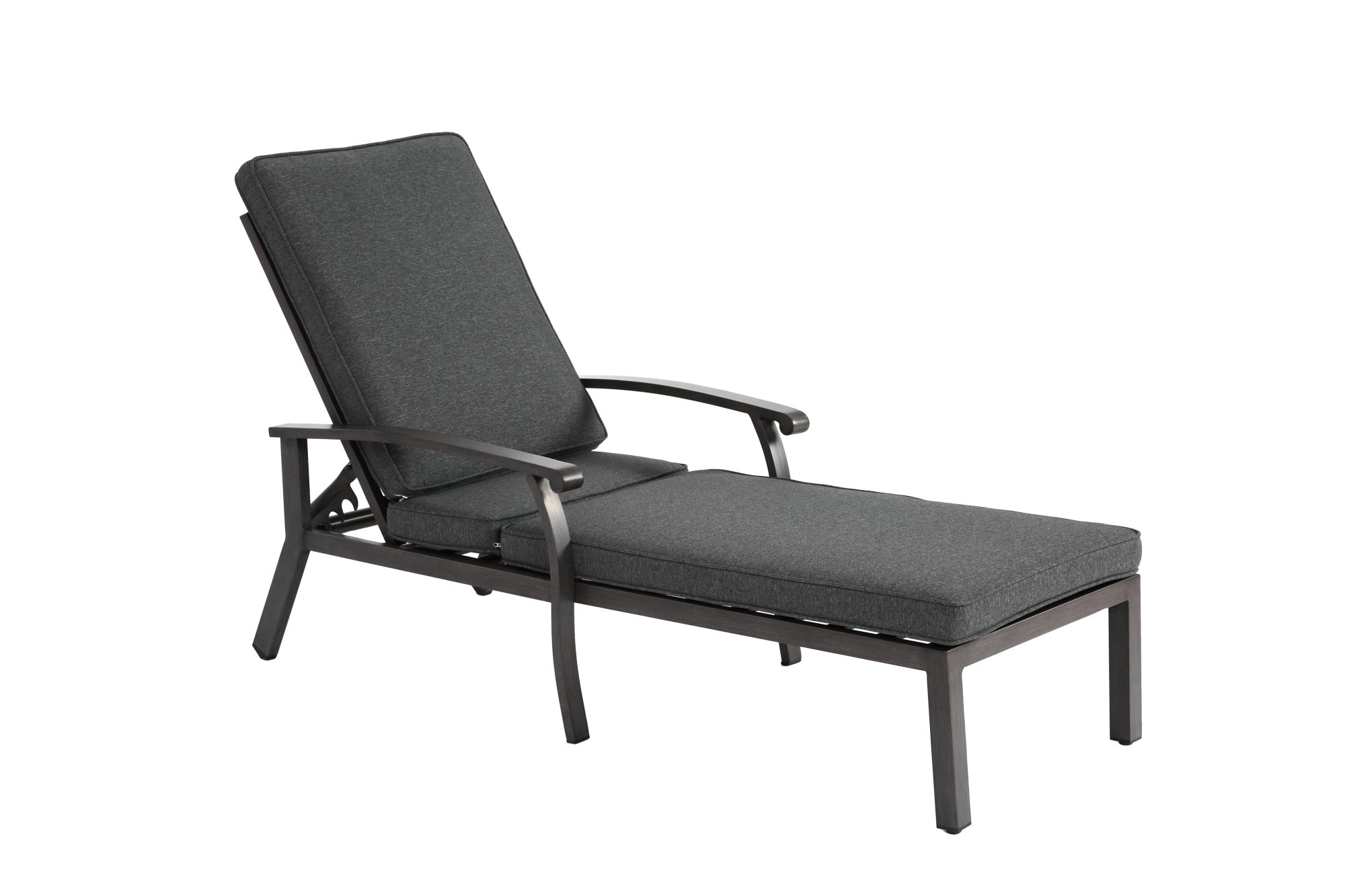 LVHOM Gartenliege Verstellbare Aluminium-Liege mit Kissen, günstig online kaufen