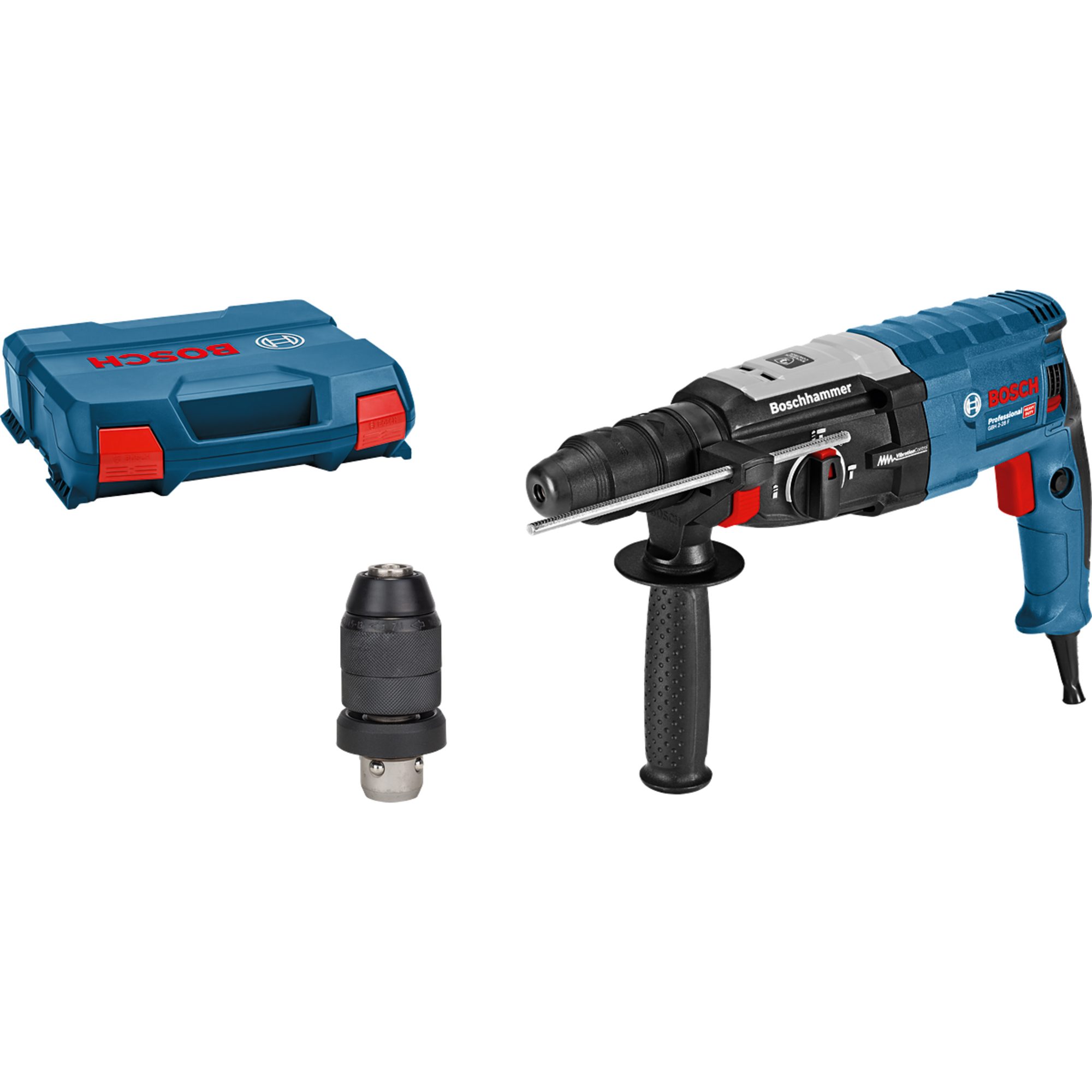 BOSCH Bohrmaschine Bosch Professional Bohrhammer GBH 2-28 F Professional, (880 Watt