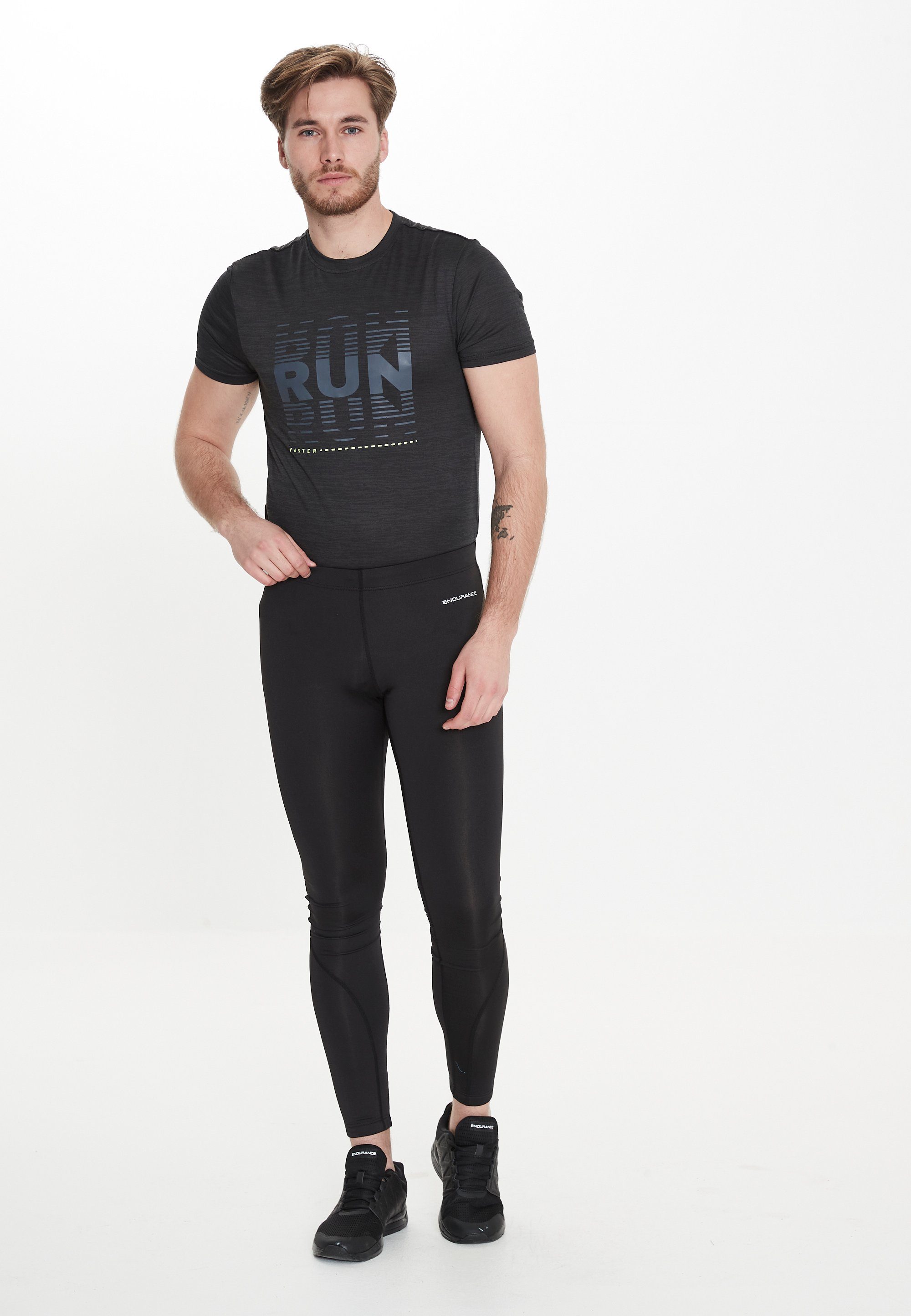 ENDURANCE Lauftights Malaga mit reflektierenden Elementen