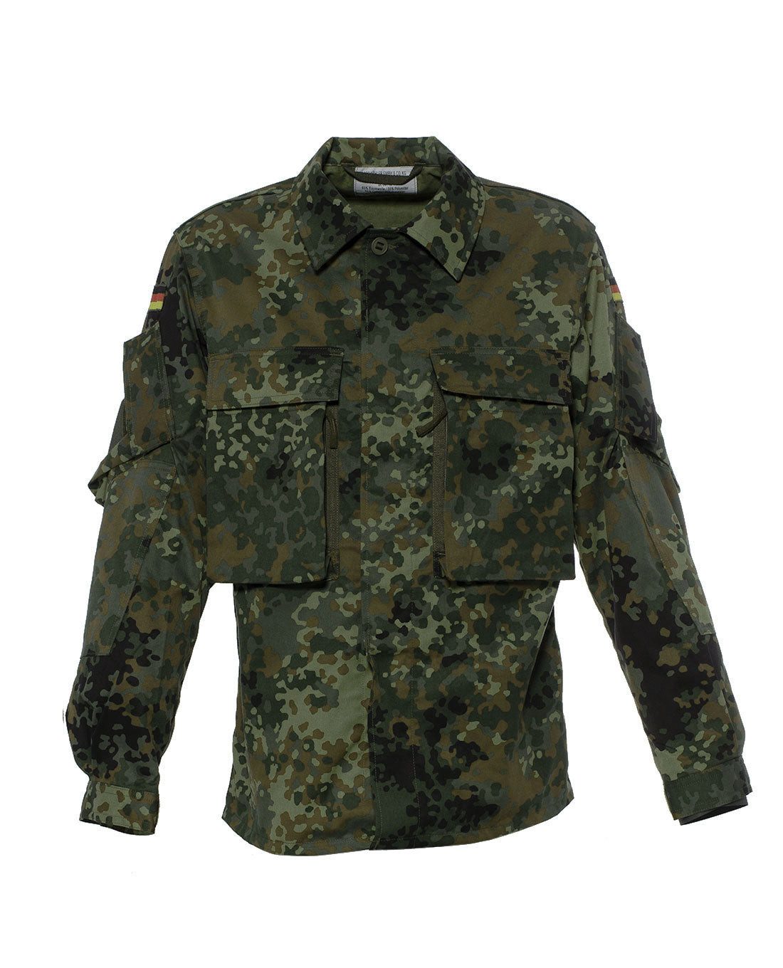 Leo Köhler Outdoorhemd Einsatzkampfbluse Flecktarn