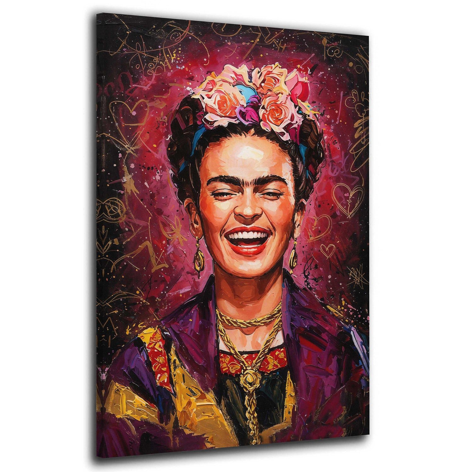 Artedinoi Leinwandbild Pop Art Ikone Porträt Wandbild Leinwandbild Kunstdruck XL Wanddeko, Ikone, Porträt