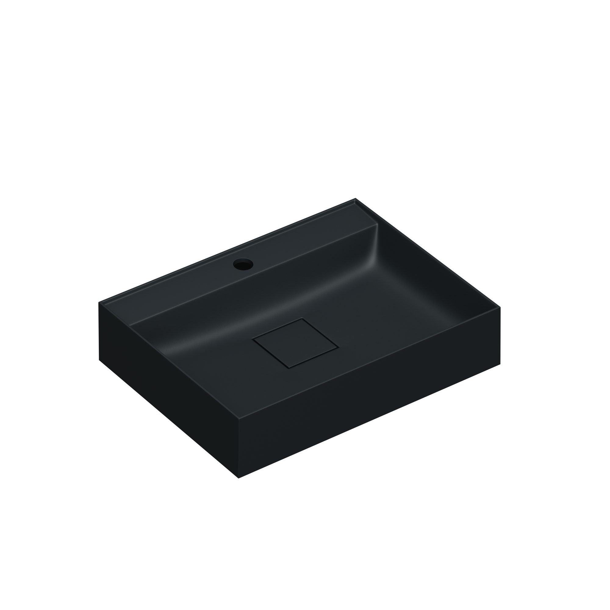 doporro Waschbecken Aufsatzwaschbecken aus Mineralguss inkl. Ablaufgarnitur günstig online kaufen