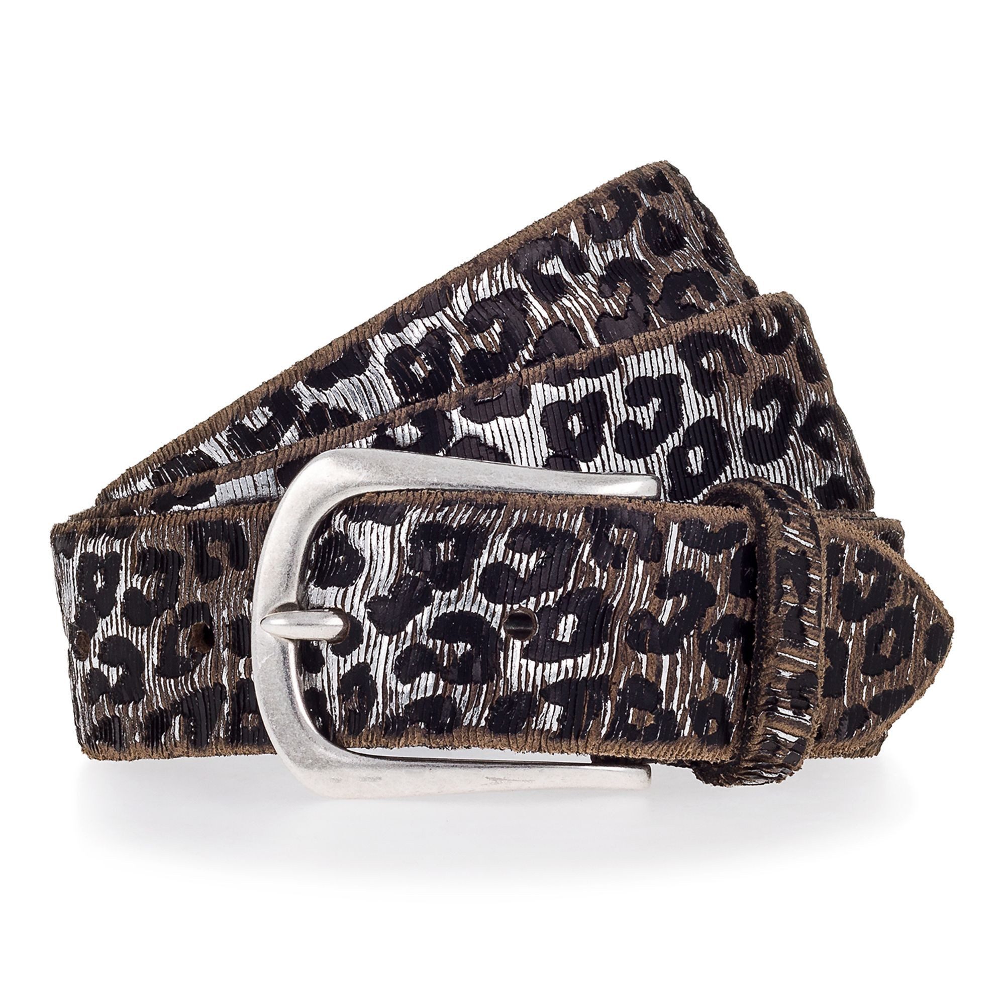 b.belt Ledergürtel Dornschließe