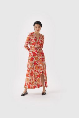 Boscana Maxikleid SOMMER-KLEID IN EINEM FLORALEN DESIGN IN ROT UND ROSE