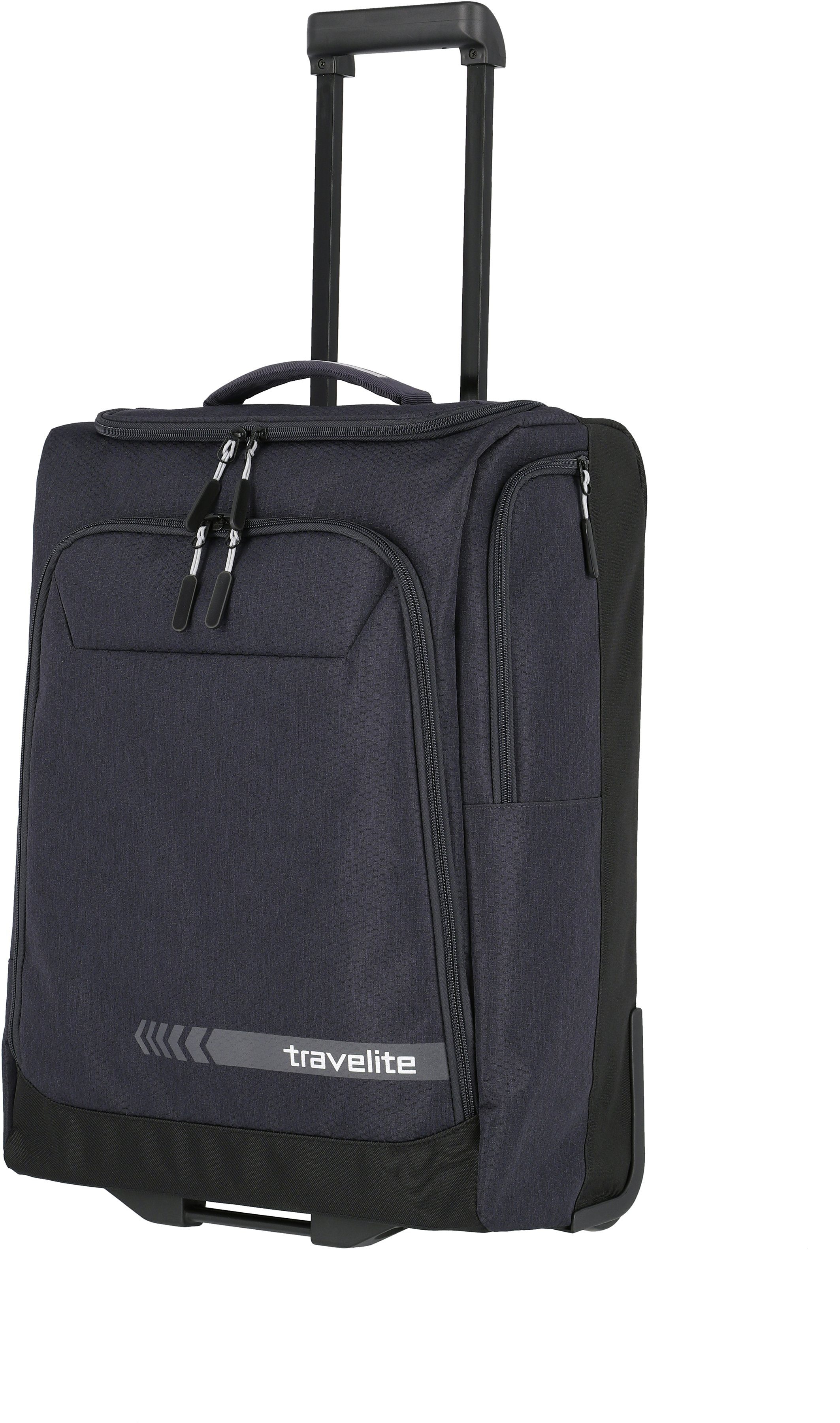 travelite Weichgepäck-Trolley KICK OFF Reisetasche mit Rollen, 2 Rollen, große Reise- und Freizeittasche – ideal als Reisegepäck
