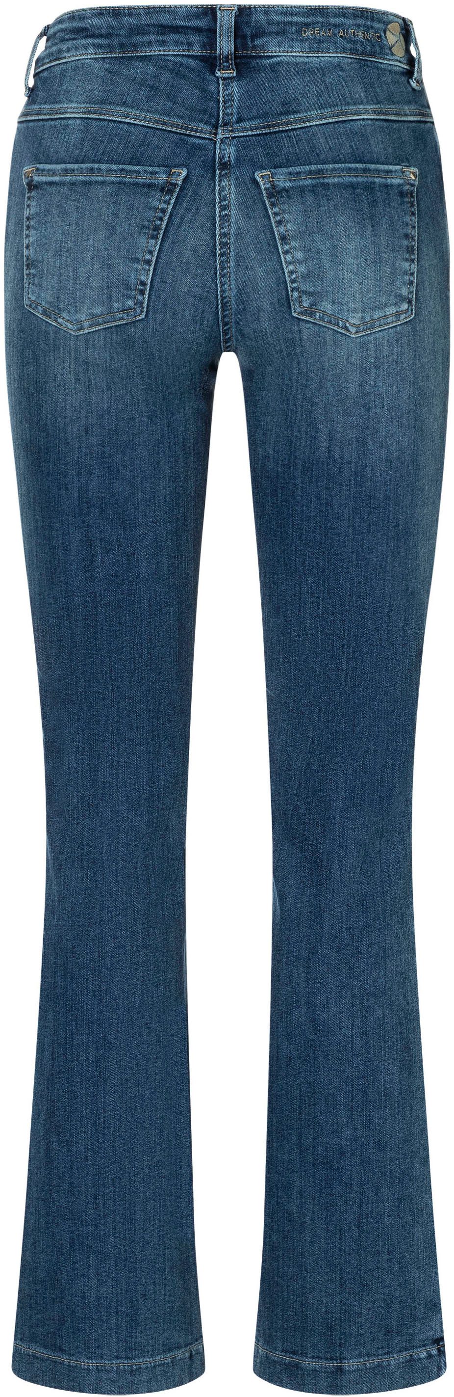 MAC Bootcut-Jeans DREAM BOOT Figurformender Shaping-Effekt, Glitzerdetails an Vordertasche