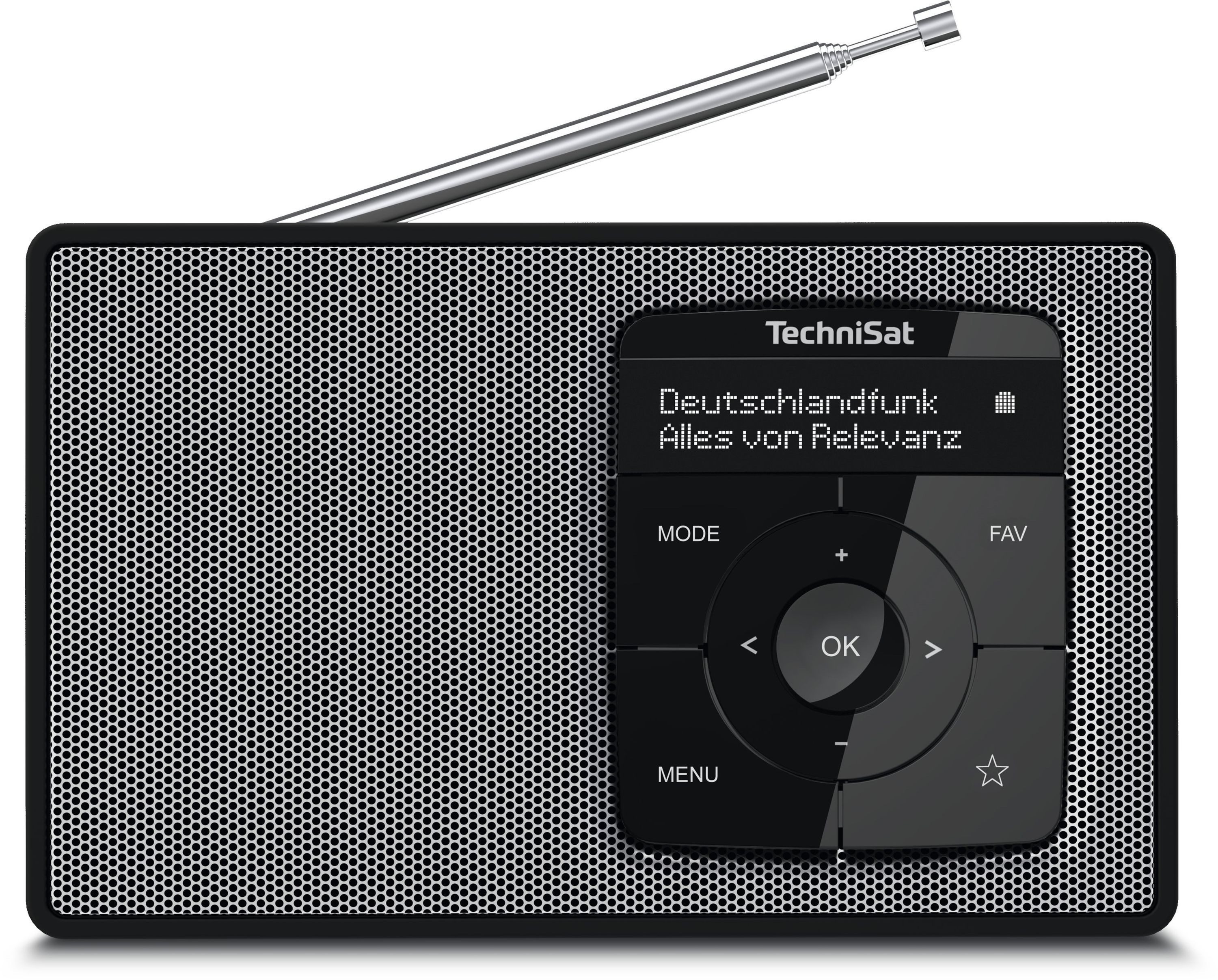 TechniSat DIGITRADIO 2 Digitalradio (DAB) (Digitalradio (DAB), FM-Tuner mit RDS, 1 W, Bluetooth)