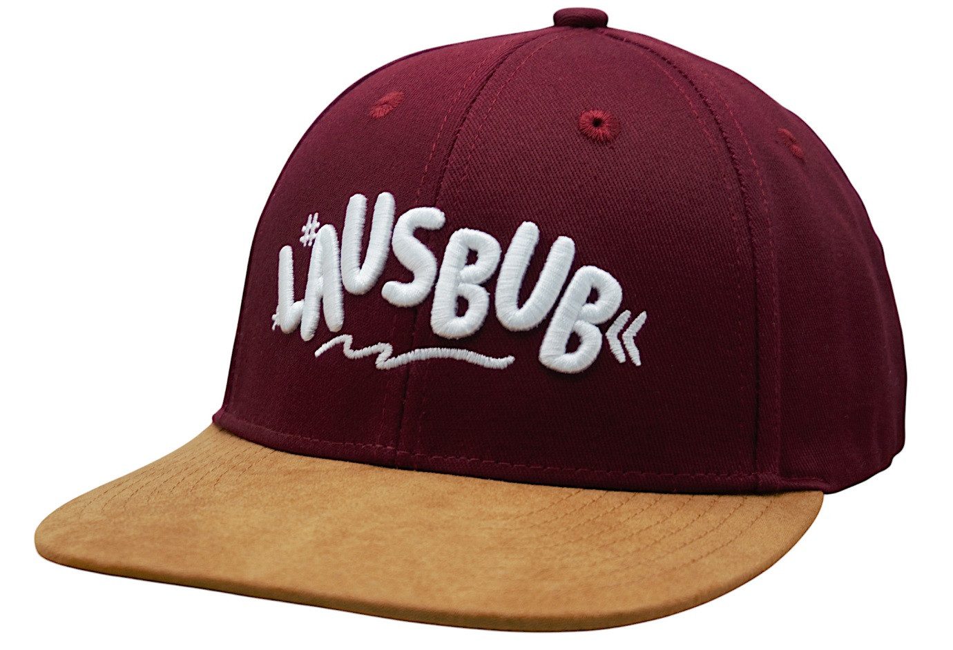 Bexxwell Snapback Cap Lausbub für Kinder (2 bis 7 Jahre, optimale Passform)