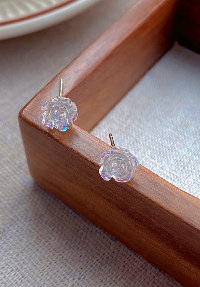 Color Design Paar Ohrstecker Ohrringe Rosen SMK-08 (Ohrstecker), aus S925 S günstig online kaufen