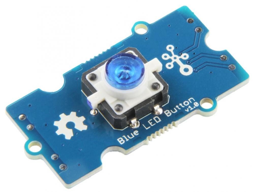 seeed Grove - LED Taster, blau Adapter