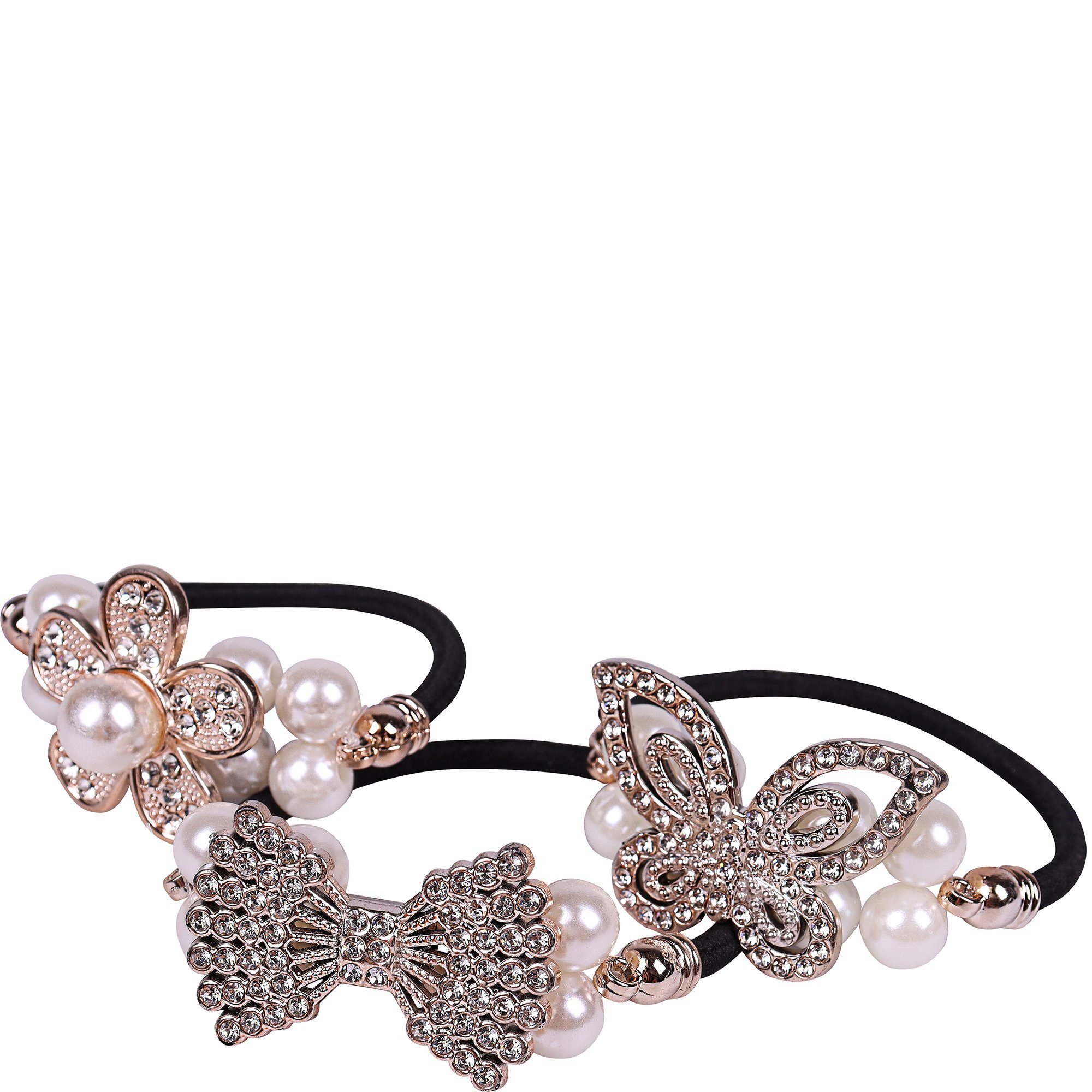 Capelli New York Haargummi Haargummis mit Perlen