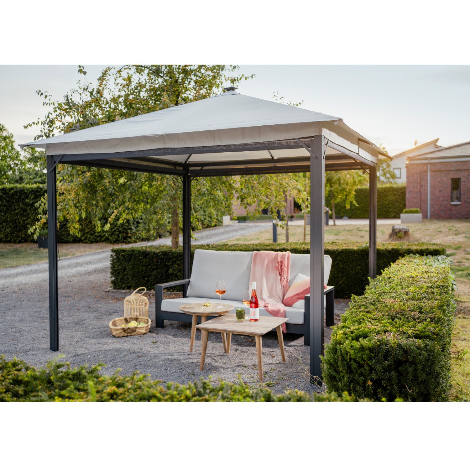 Leco Pavillon / Solarpavillon "Lina", mit günstig online kaufen