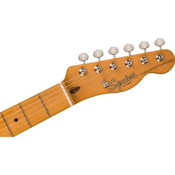 Squier E-Gitarre, E-Gitarren, T-Modelle, FSR Classic Vibe '60s Telecaster Thinline MN Aztec Gold - E-Gitarre