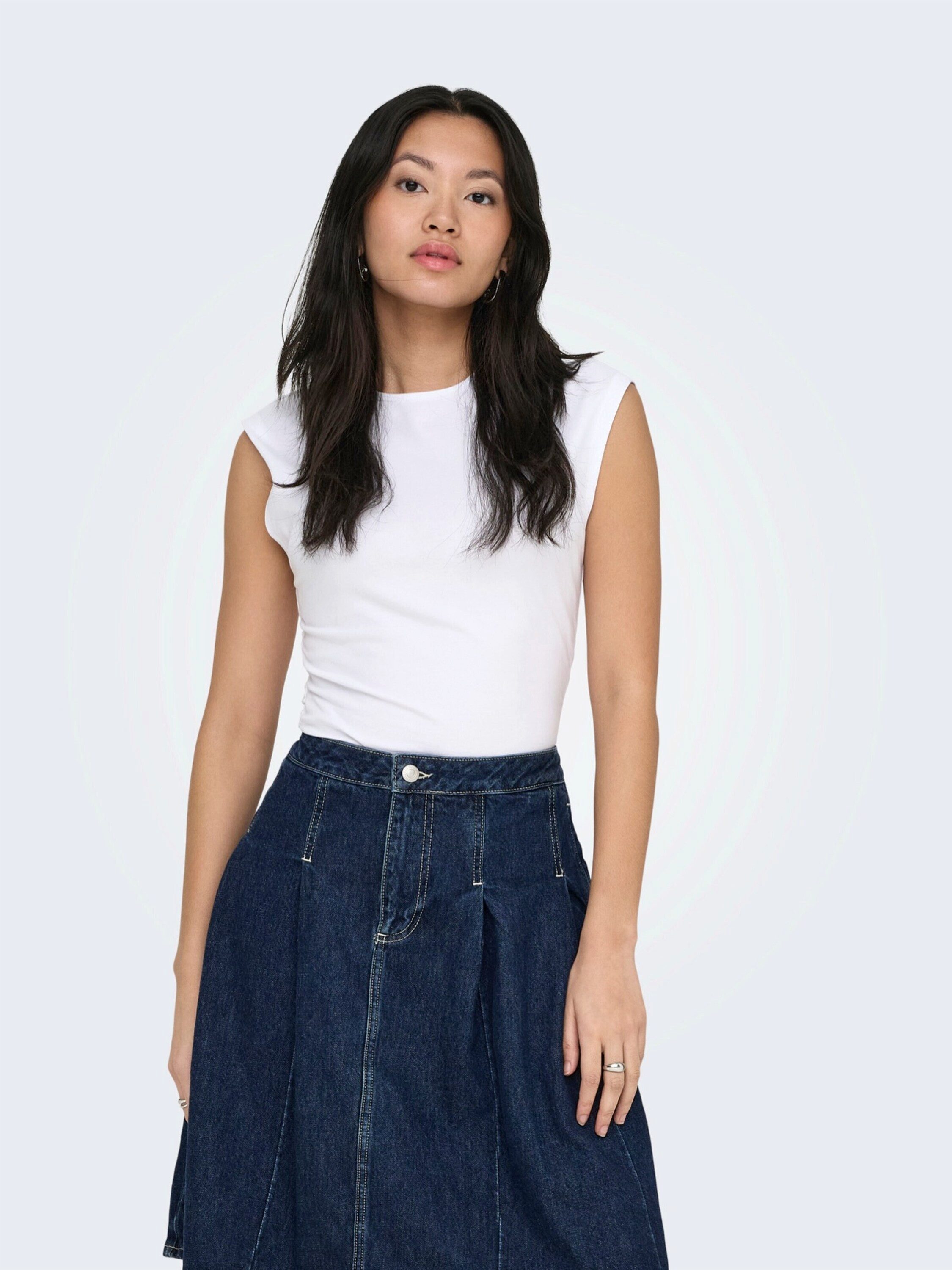 ONLY Shirttop ONLMira (1-tlg) Drapiert/gerafft