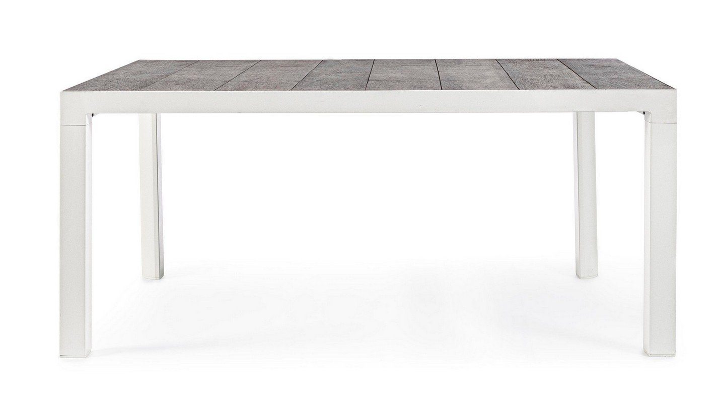 Aluminium Natur24 160x90x74cm Tisch Esstisch Mason Weiß Tisch Esstisch Esstisch