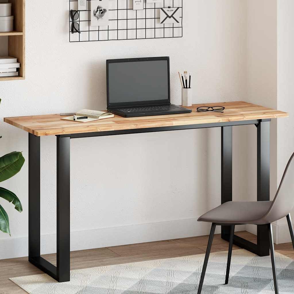 furnicato Tischplatte aus Echtholz, 120 x 50 x 2 cm, unbehandelt (1 St), Robuste Tischplatte als Tischplatte für Esstische und Beistelltische