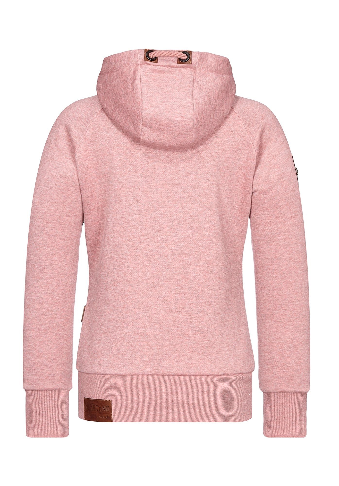 naketano Hoodie Kapuzenpullover Damen Baumwolle, weich, Kapuze, Kängurutasche (Spar-Set, Mandy Spezial) Hoodie, weiche Sweatware, Rippbündchen, Streetwear, Loungewear